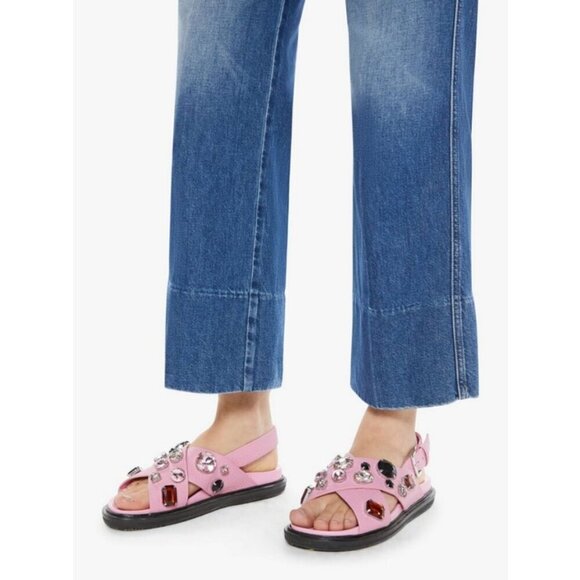 💕MOTHER SUPERIOR💕 The Maven Wide Hem Ankle Jeans ~ Rags To Riches 31 NWOT - Picture 4 of 16